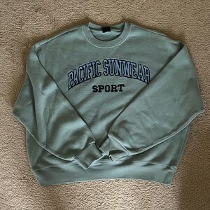 Pacific Sunwear Sport Crewneck in Sage